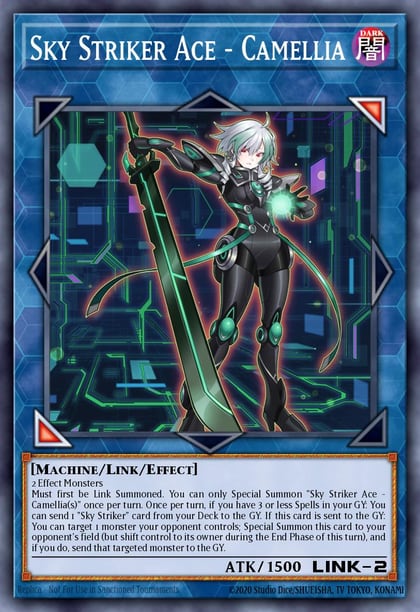 Sky Striker Ace - Camellia (Starlight Rare), Legendary Modern Decks 2026 L26D-ENS31