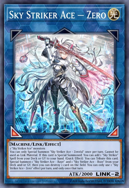 Sky Striker Ace = Zero, Legendary Modern Decks 2026 L26D-ENS34