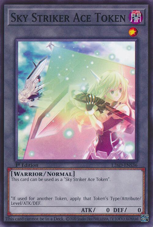 Sky Striker Ace Token, Legendary Modern Decks 2026 L26D-ENS36