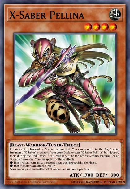 X-Saber Pellina (Ultra Rare), Legendary Modern Decks 2026 L26D-ENX14
