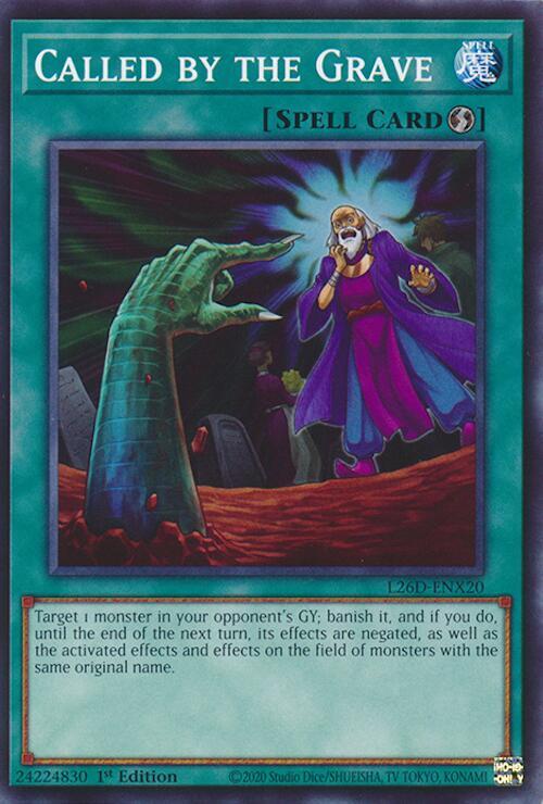 Called by the Grave - L26D-ENX20, Legendary Modern Decks 2026 L26D-ENX20