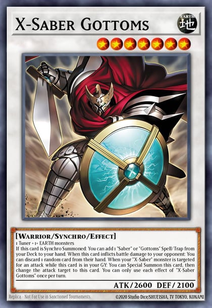 X-Saber Gottoms (Starlight Rare), Legendary Modern Decks 2026 L26D-ENX43