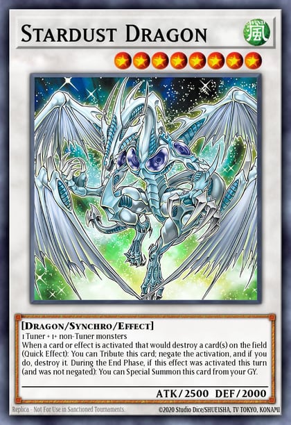 Stardust Dragon (L5DD-ENS01), Legendary 5D's Decks L5DD-ENS01