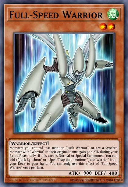 Full-Speed Warrior, Legendary 5D's Decks L5DD-ENY01