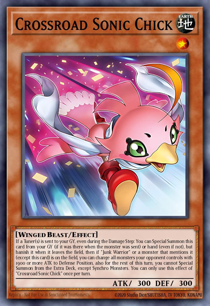 Crossroad Sonic Chick, Legendary 5D's Decks L5DD-ENY03