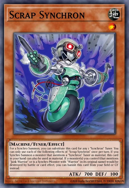 Scrap Synchron, Legendary 5D's Decks L5DD-ENY04