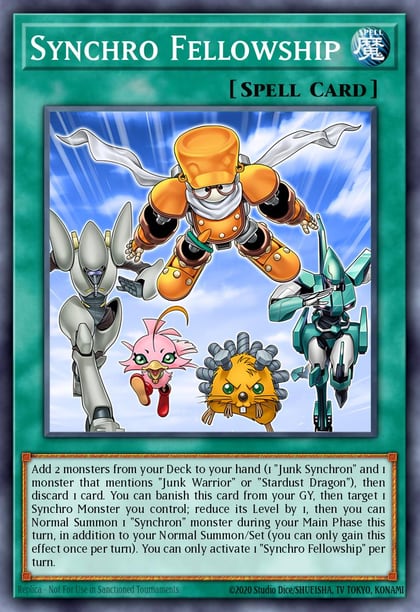 Synchro Fellowship, Legendary 5D's Decks L5DD-ENY05