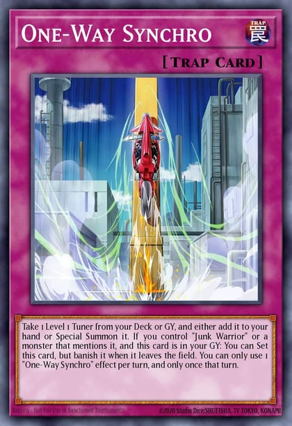 One-Way Synchro, Legendary 5D's Decks L5DD-ENY06