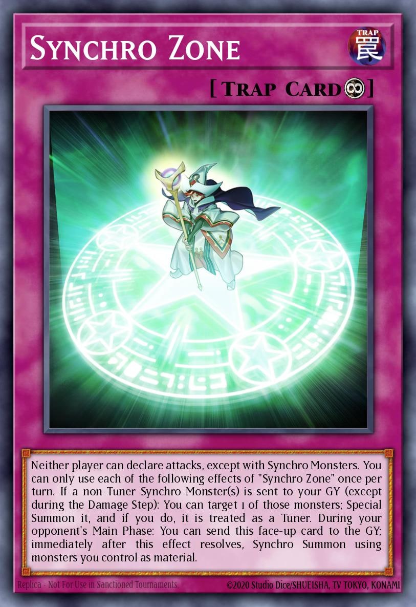 Synchro Zone, Legendary 5D's Decks L5DD-ENY30