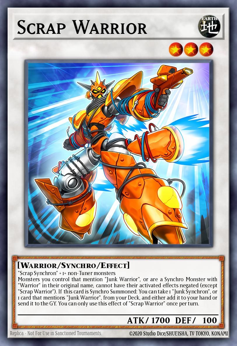 Scrap Warrior, Legendary 5D's Decks L5DD-ENY33