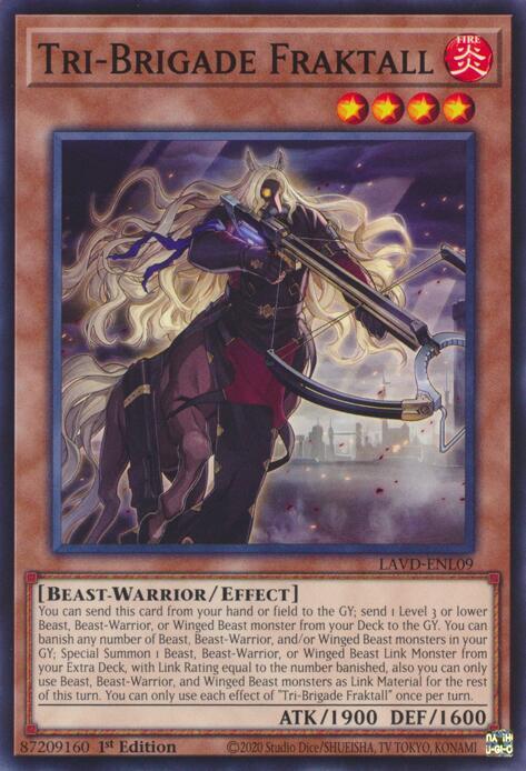 Tri-Brigade Fraktall, Legendary Arc-V Decks LAVD-ENL09