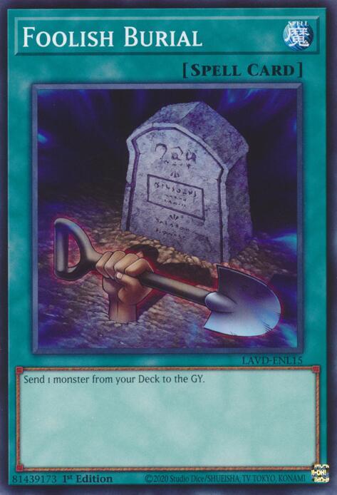 Foolish Burial, Legendary Arc-V Decks LAVD-ENL15