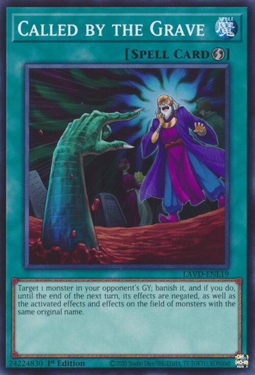 Called by the Grave (LAVD-ENL19), Legendary Arc-V Decks LAVD-ENL19