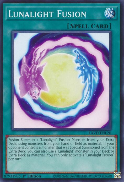 Lunalight Fusion, Legendary Arc-V Decks LAVD-ENL20