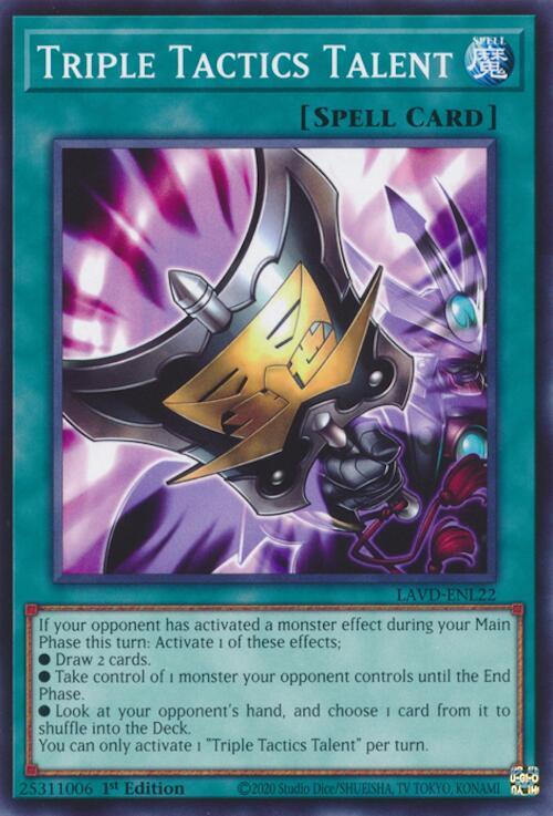 Triple Tactics Talent (LAVD-ENL22), Legendary Arc-V Decks LAVD-ENL22