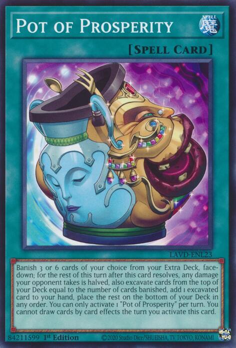 Pot of Prosperity, Legendary Arc-V Decks LAVD-ENL23