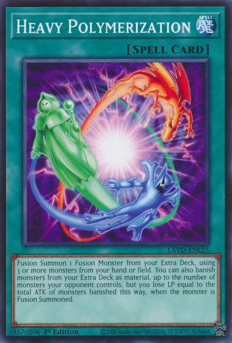 Heavy Polymerization, Legendary Arc-V Decks LAVD-ENL25