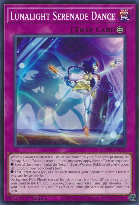 Lunalight Serenade Dance, Legendary Arc-V Decks LAVD-ENL28