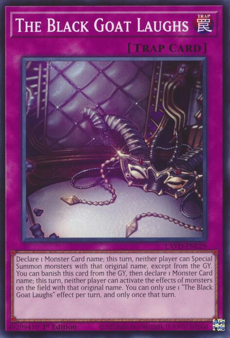 The Black Goat Laughs, Legendary Arc-V Decks LAVD-ENL29