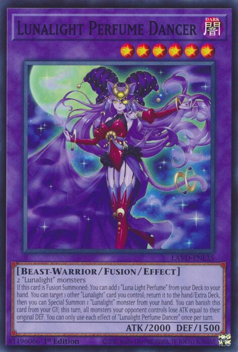 Lunalight Perfume Dancer, Legendary Arc-V Decks LAVD-ENL35