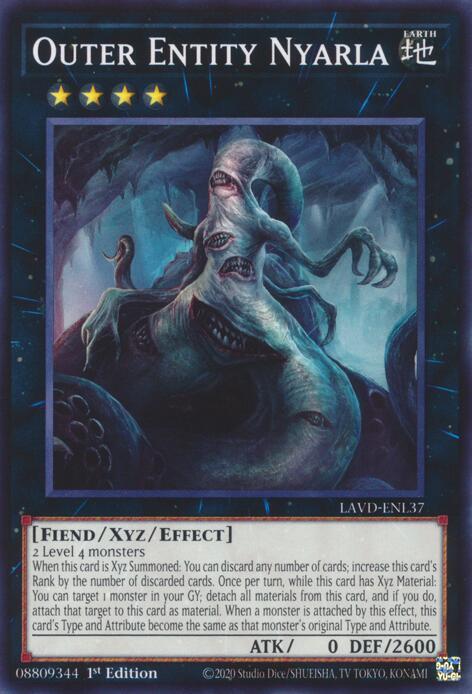 Outer Entity Nyarla, Legendary Arc-V Decks LAVD-ENL37