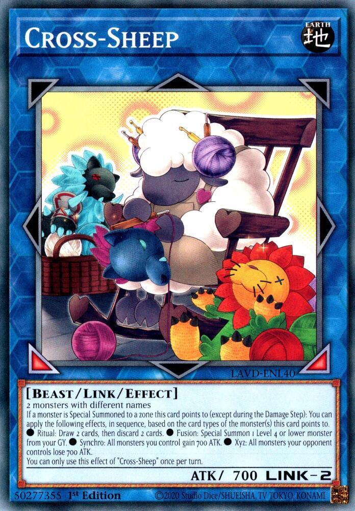 Cross-Sheep, Legendary Arc-V Decks LAVD-ENL40