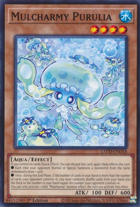 Mulcharmy Purulia, Legendary Arc-V Decks LAVD-ENO18