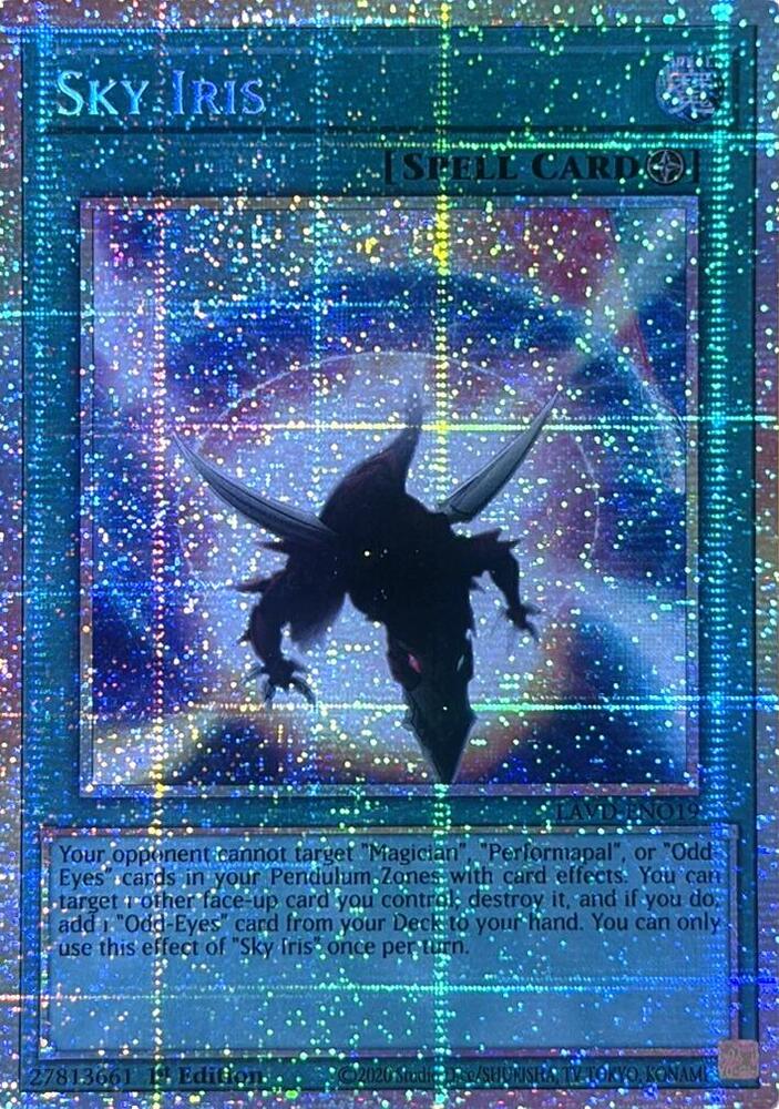 Sky Iris (Starlight Rare), Legendary Arc-V Decks LAVD-ENO19