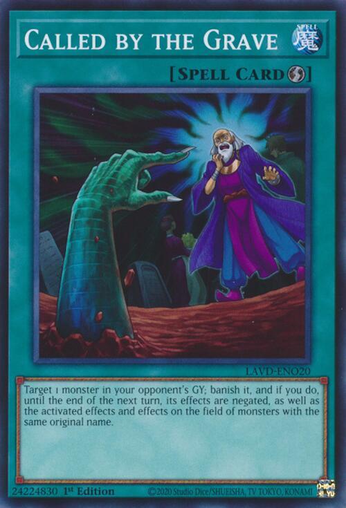 Called by the Grave (LAVD-ENO20), Legendary Arc-V Decks LAVD-ENO20
