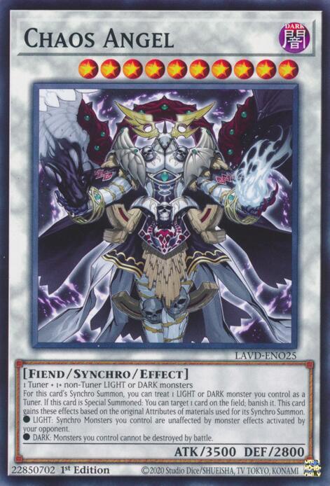 Chaos Angel, Legendary Arc-V Decks LAVD-ENO25