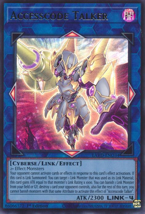 Accesscode Talker, Legendary Arc-V Decks LAVD-ENO34
