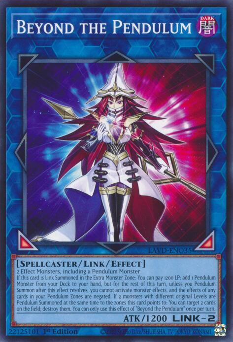 Beyond the Pendulum, Legendary Arc-V Decks LAVD-ENO35