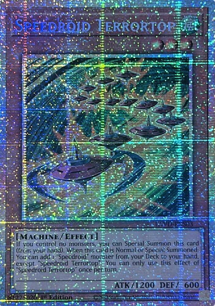 Speedroid Terrortop (Starlight Rare), Legendary Arc-V Decks LAVD-ENS03