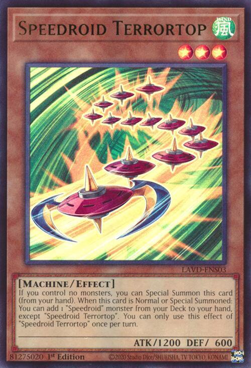 Speedroid Terrortop (UR), Legendary Arc-V Decks LAVD-ENS03