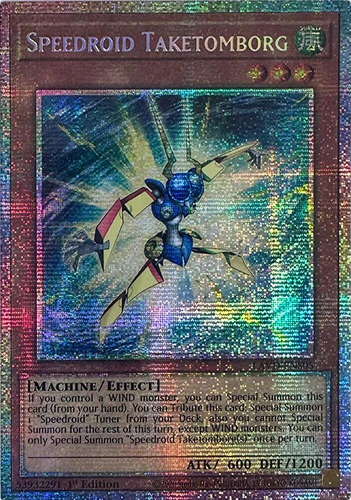 Speedroid Taketomborg (Starlight Rare), Legendary Arc-V Decks LAVD-ENS05