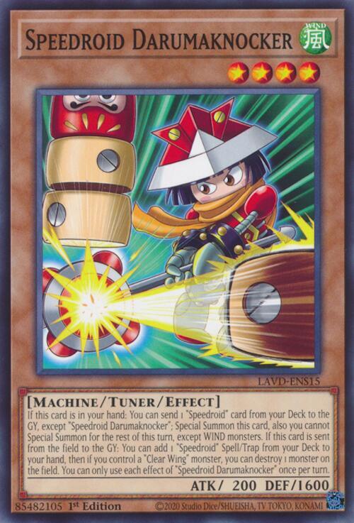 Speedroid Darumaknocker (UR), Legendary Arc-V Decks LAVD-ENS15