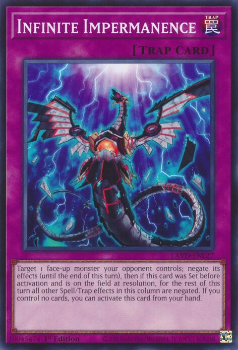 Infinite Impermanence, Legendary Arc-V Decks LAVD-ENS21