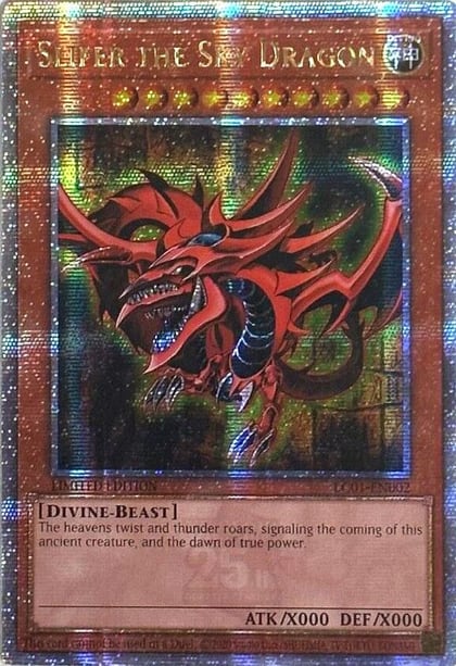Slifer the Sky Dragon (Quarter Century Secret Rare), Legendary Collection: 25th Anniversary Edition LC01-EN002