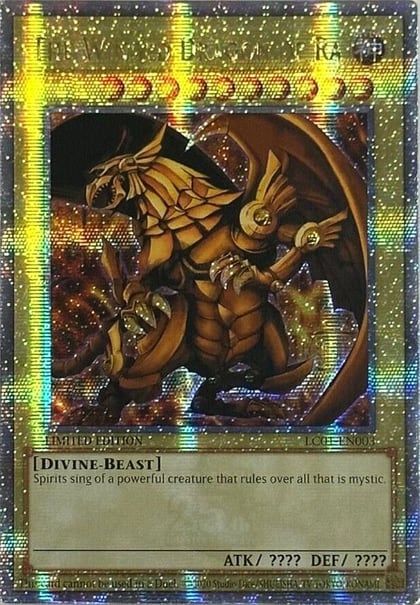 The Winged Dragon of Ra (Quarter Century Secret Rare), Legendary Collection: 25th Anniversary Edition LC01-EN003