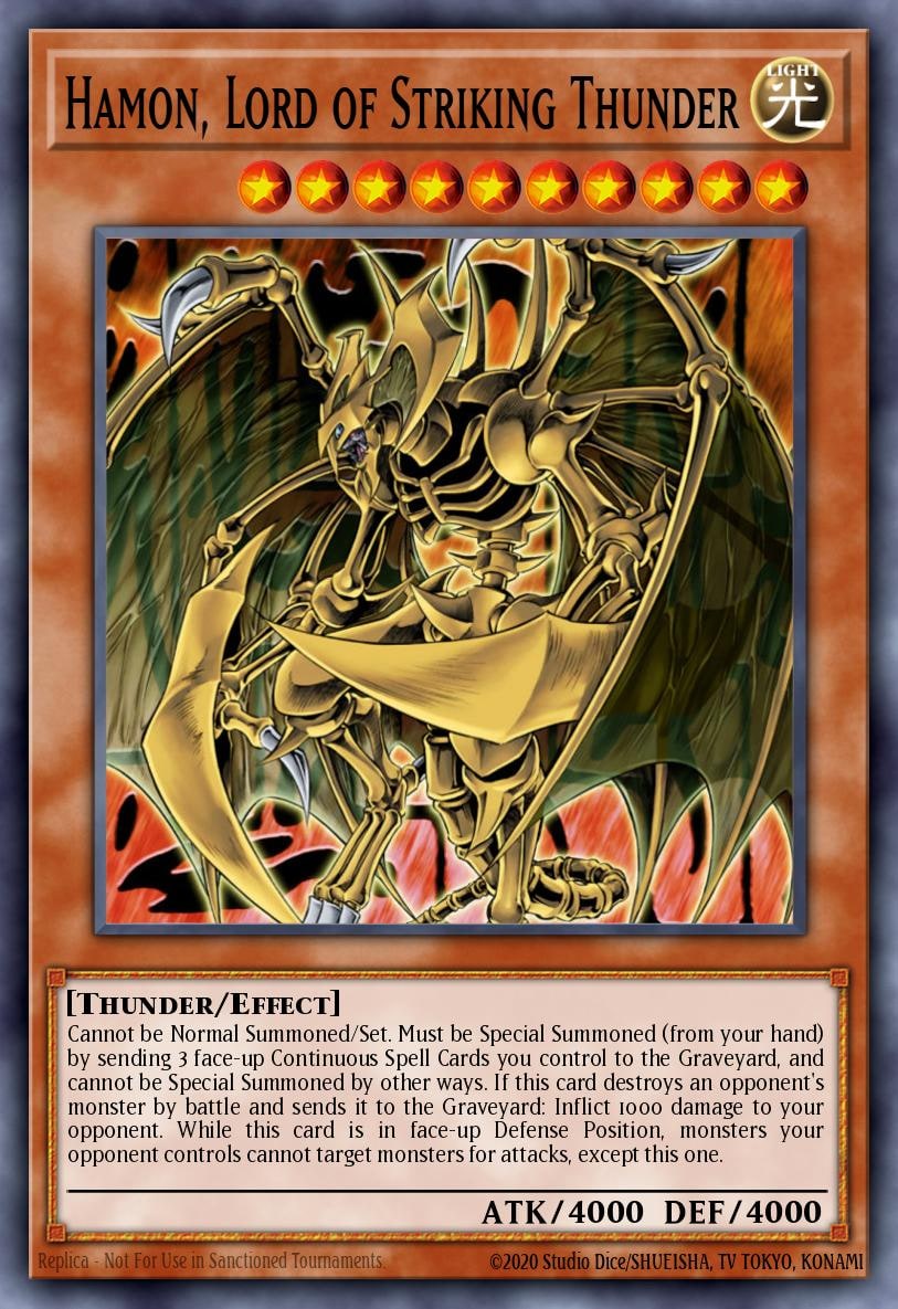 Hamon, Lord of Striking Thunder, Legendary Collection 2 LC02-EN002
