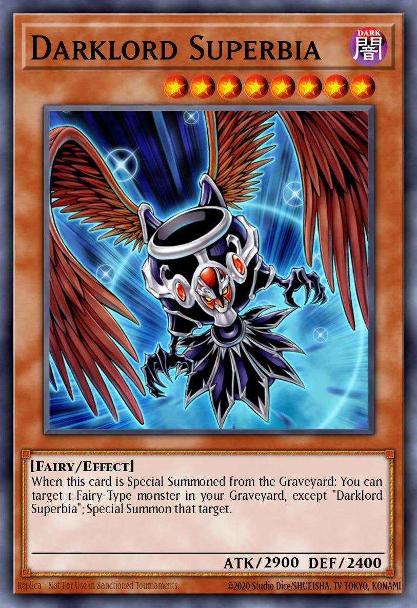 Darklord Superbia, Legendary Collection 2 LC02-EN005