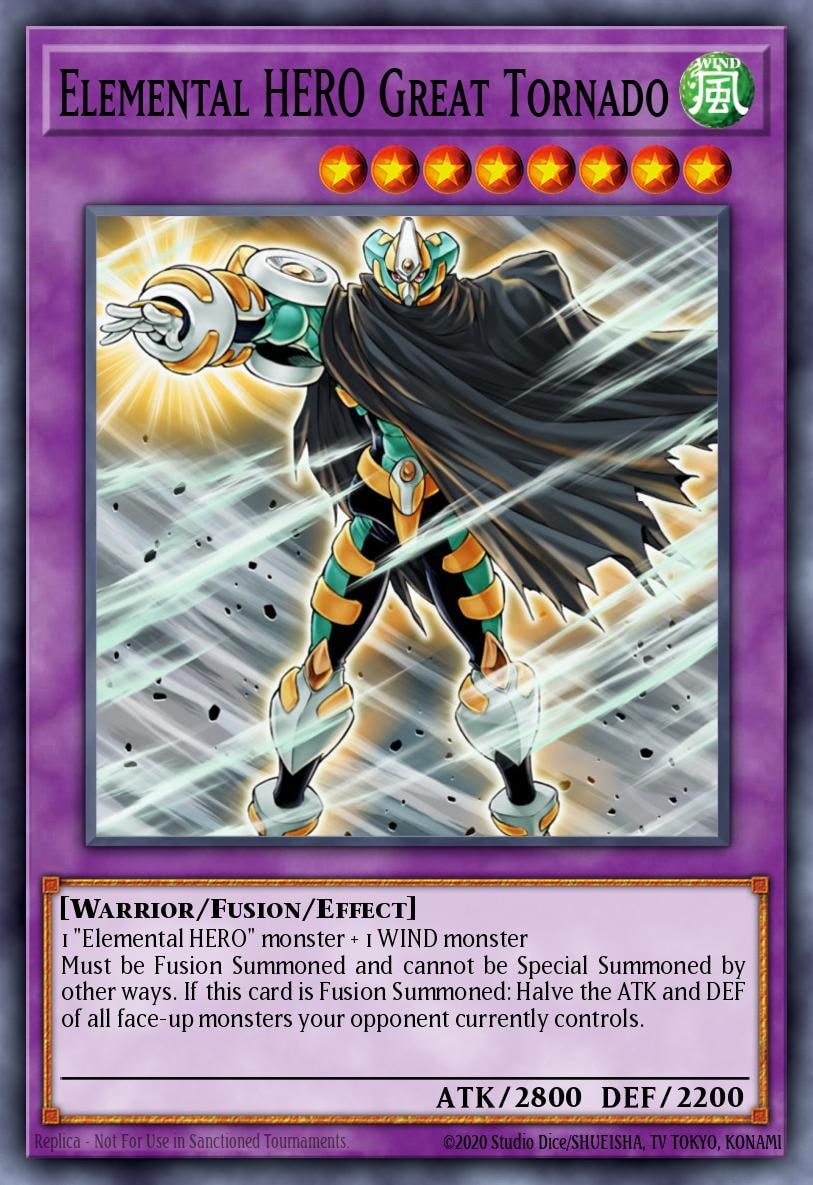 Elemental HERO Great Tornado, Legendary Collection 2 LC02-EN010