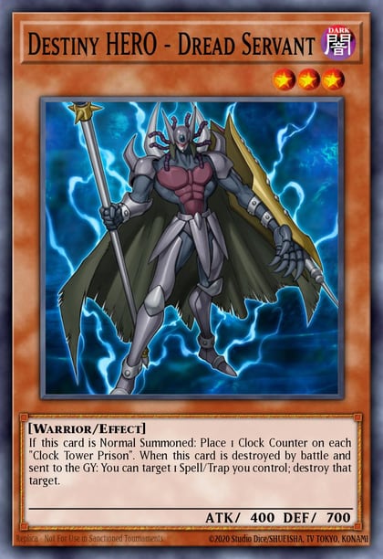 Destiny HERO - Dread Servant, Legendary Collection 2 LCGX-EN137