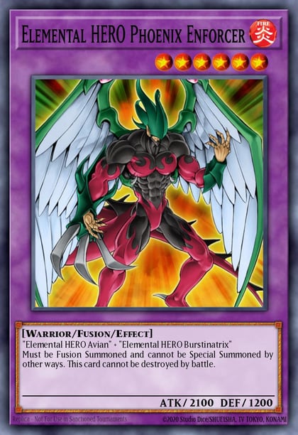 Elemental HERO Phoenix Enforcer, Legendary Collection 2 LCGX-EN138