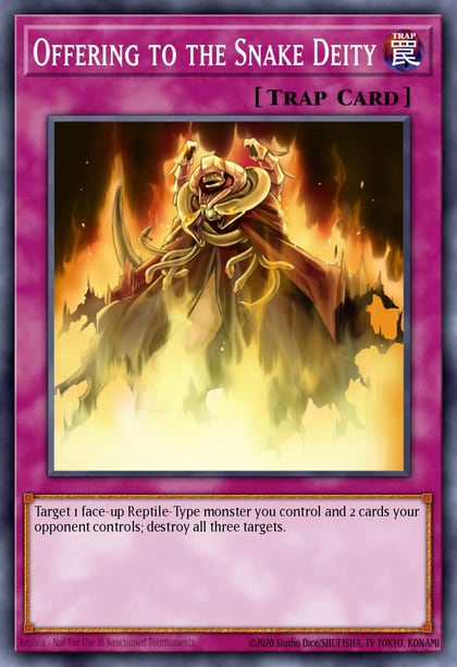 Offering to the Snake Deity, Legendary Collection 2 LCGX-EN221