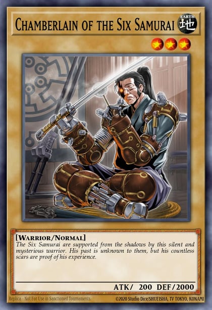 Chamberlain of the Six Samurai, Legendary Collection 2 LCGX-EN222
