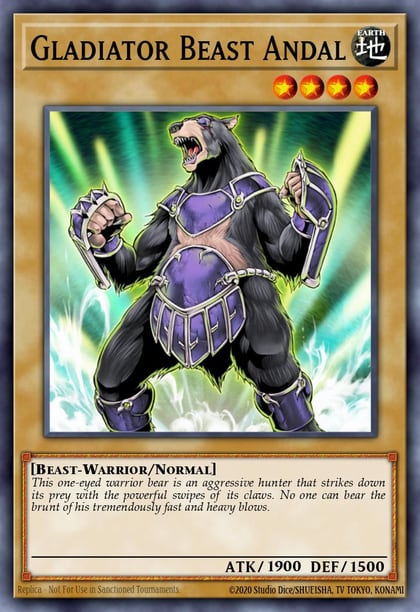 Gladiator Beast Andal, Legendary Collection 2 LCGX-EN223