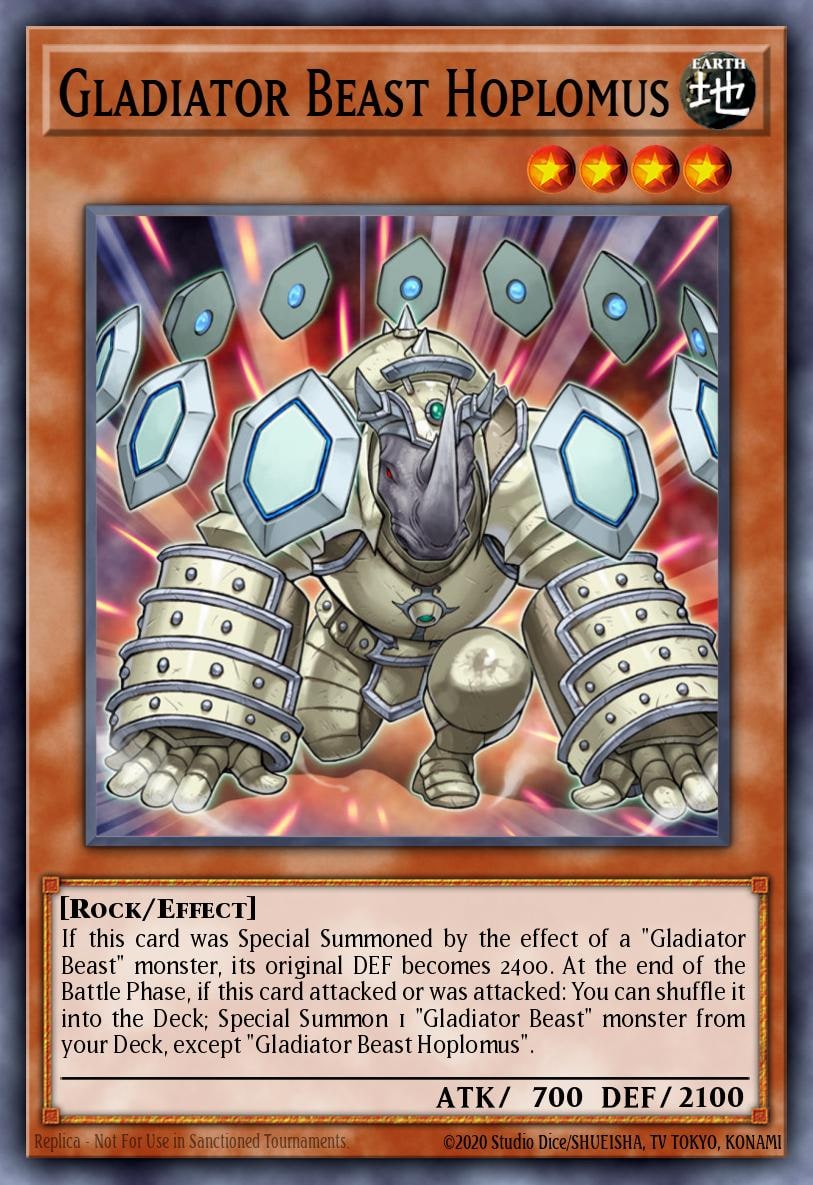Gladiator Beast Hoplomus, Legendary Collection 2 LCGX-EN239