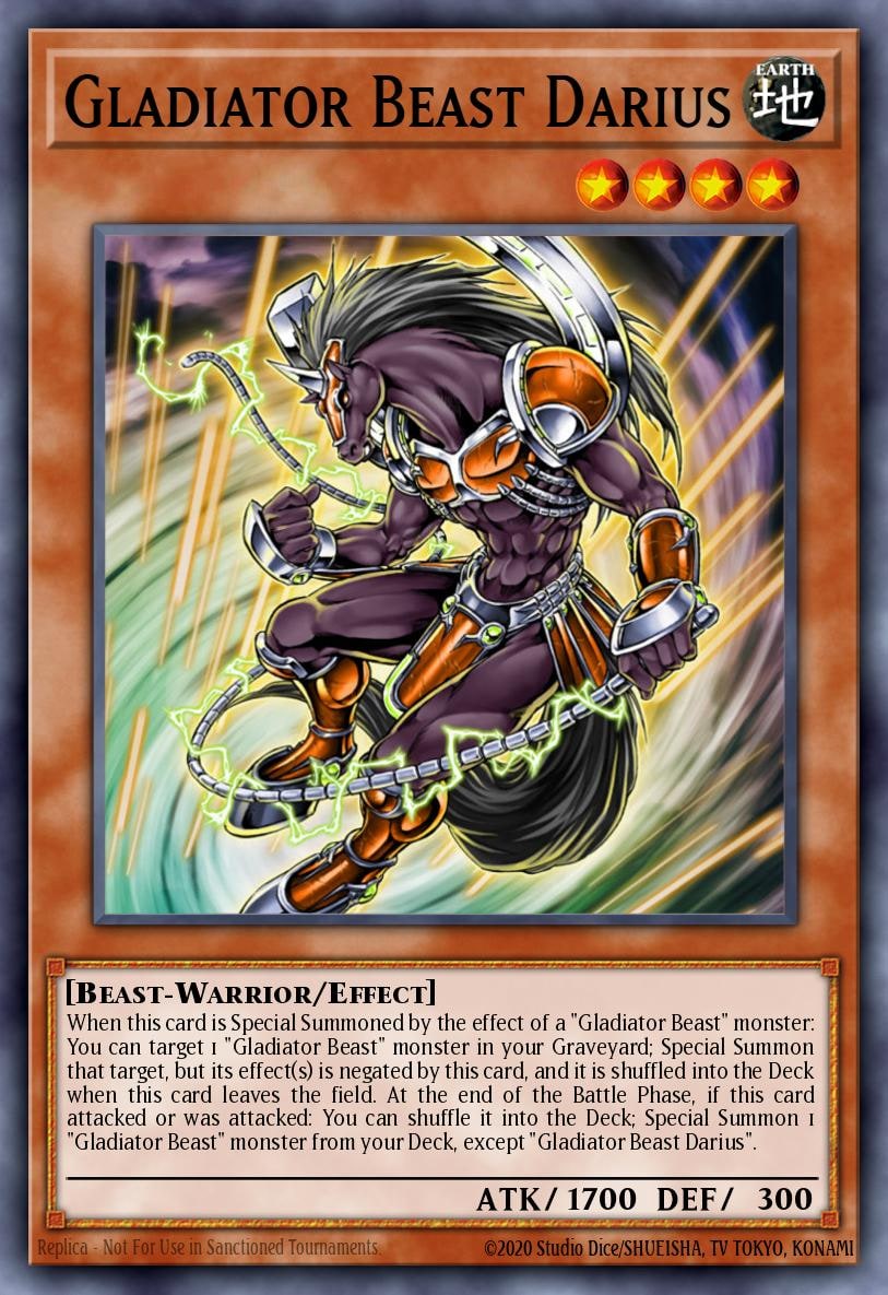 Gladiator Beast Darius, Legendary Collection 2 LCGX-EN244