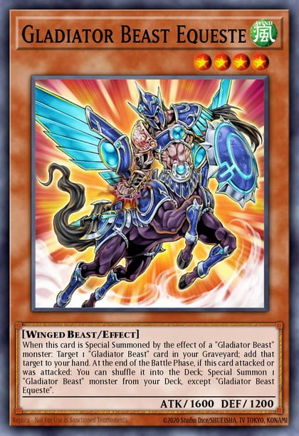 Gladiator Beast Equeste, Legendary Collection 2 LCGX-EN251